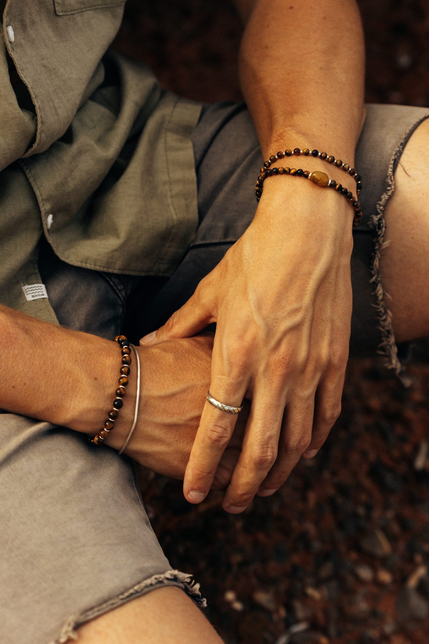 Big Tiger Eye Bracelet