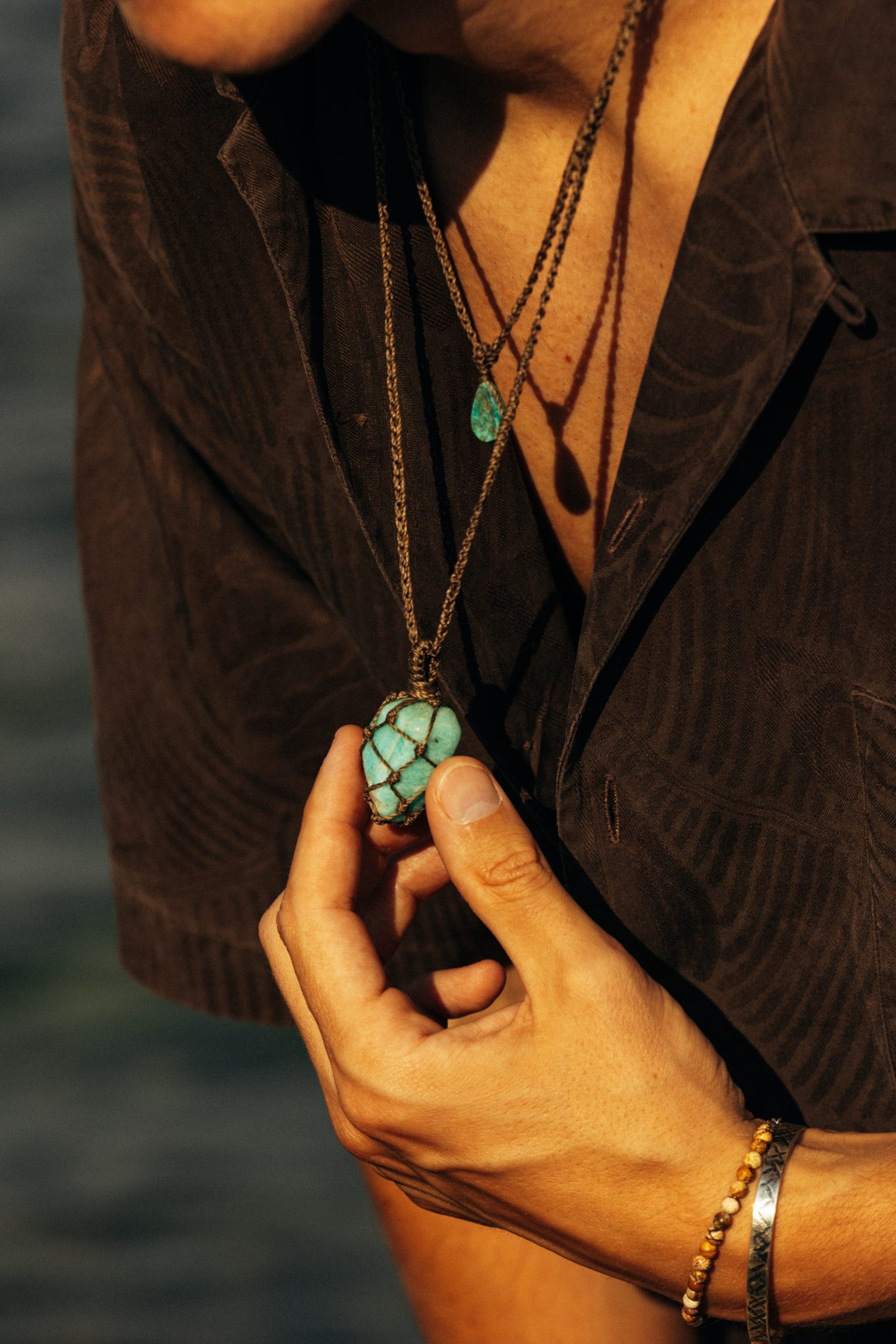 Collar Wild Amazonite