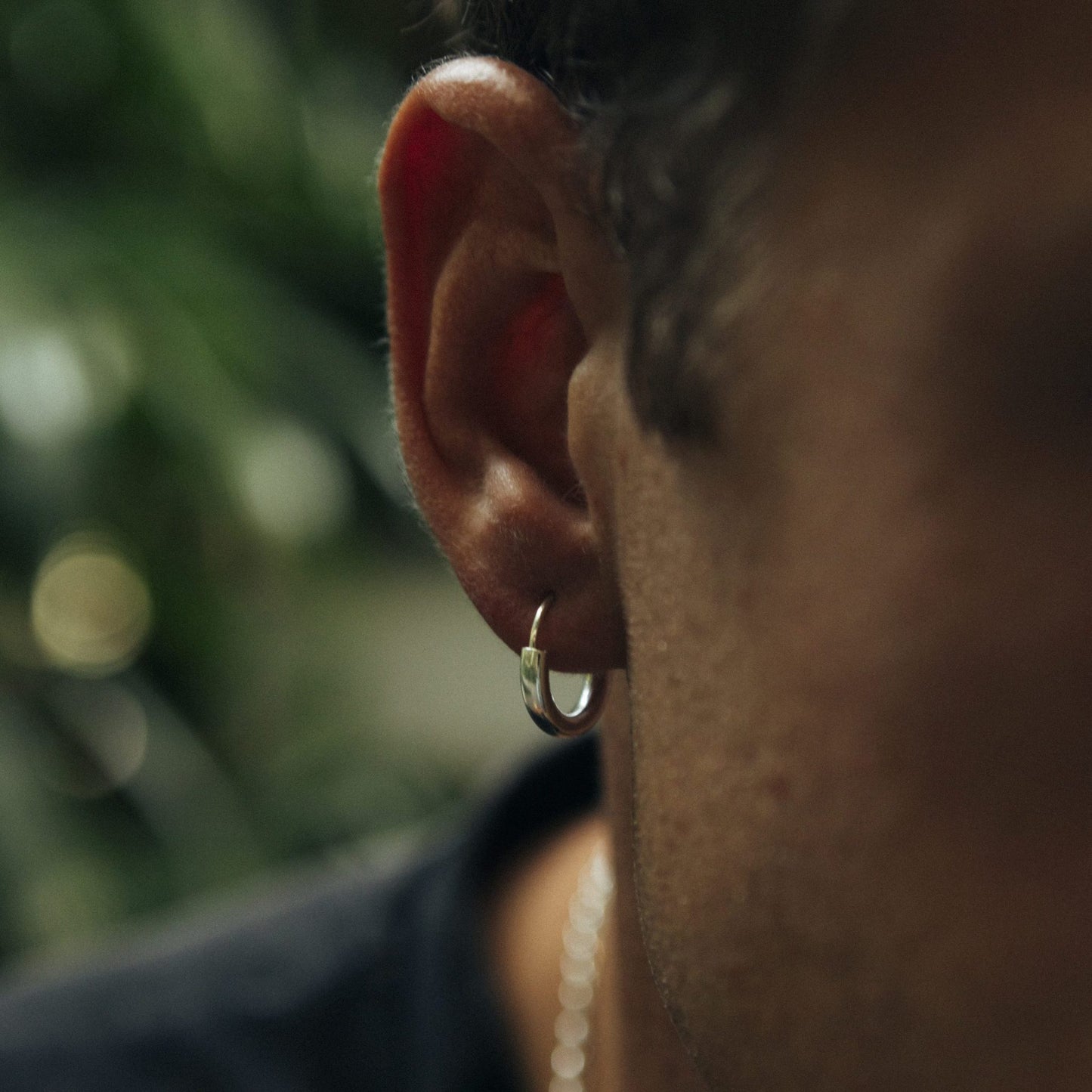 Silver Hoops