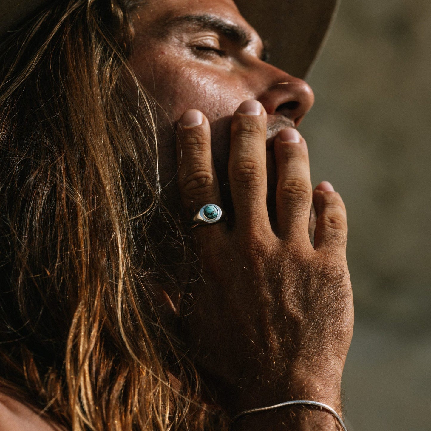 Anillo “Turquoise Signet”